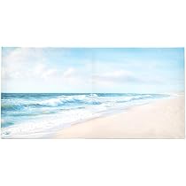 海の風景 キャンバス Amazon.co.jp: JOSUE ビーチ アートパネルキャンバス, 夕焼けの