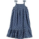 Carter's(カーターズ) スターシャンブレーマキシドレス ブルー ワンピース 2歳【並行輸入】