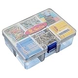 BoatShopプラスチックストレージ6コンパートメント透明DismountableツールボックスCases