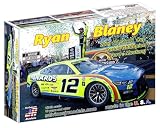 サルビノスJRモデルズ 1/24 ライアン・ブレイニー ＃12 メナーズ フォード マスタング NASCAR 2023 チャンピオン プラモデル PF2023RBPX (自動車)