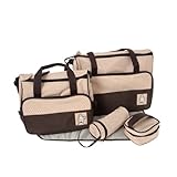 多機能 マザーズバッグ ダークブルー　可愛い　ママバッグ ハンドバッグ 親子バッグセット デイリーバッグ ショルダー トート 斜め掛けもOK ドット　　Baby Diaper Nappy Changi