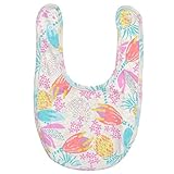 (オーシャンアンドグラウンド) OCEAN＆GROUND スタイ よだれかけ 1710760 TROPICAL NOTE ベビー 新生児 赤ちゃん フリーサイズ お食事用エプロン コットン 女の子 男