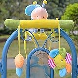Baby Bed Rattles Pram Hanging Bell Crib Toys Plush Cute Hung Doll for Children Bedtime by COFFLED [並