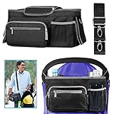 Novopal ベビーカー用バッグ ベビーカー ドリンク ホルダー ポケット オーガナイザー