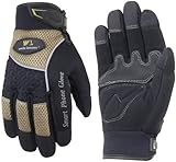 Wells Lamont Touch Screen Work Gloves, Synthetic Leather, Extra Large (7649XL) by Wells Lamont