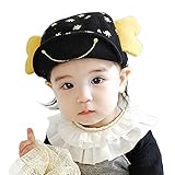 （サクララ）Sakulala 帽子 ベビーキャップ キッズハンチング帽子 お出かけ 紫外線対策 子供ハット 象 耳付き 男女児 新生児 女の子 男の子 ブラック