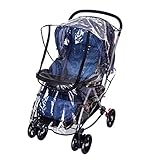 Pushchair Raincover,Travel Baby Universal Pushchair Stroller Buggy Pram Rain Cover Fits Hundreds of 