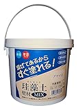 フジワラ化学 内装調湿性仕上塗材 珪藻土壁材MIX アマイロ 3kg