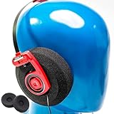 Voarmaks 特大オーバーイヤーパッド Koss Portapro Porta Pro Ksc75 Kph40 Kph30i ヘッドホンヘッドセット イヤーパッド スポンジクッション 交換用フォームパッドカバー(優れたオーバーイヤーパッド)
