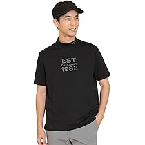 Amazon | [キャロウェイ] メンズ 半袖 モックネックシャツ