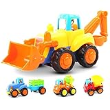 砂場おもちゃ 砂場 マッチ箱車 知育学習玩具 ミニショベルカー おもちゃ 子供用工事用車 トラック4セット