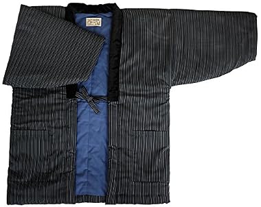 久留米手づくりはんてん紳士用・日本製・中わた綿（cotton）入り (76)