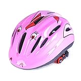 RaiFu ヘルメット 子供用 保護 帽子 ローラー スケート用 ロック​​クライミング アウトドア アウトバウンド トレーニング スキッド ピンク