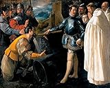 Saint Peter Nolascoのイメージの修復Virgin – Francisco De Zurbarán – Unframed 36" by 29" GC-201501913-3629