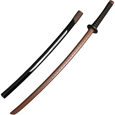 Sutenno 素振り木刀 居合道刀 居合練習刀 木製 筋トレ 竹刀 鞘なし