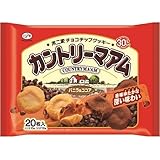 不二家 カントリーマアム バニラ＆ココア 20枚入 【3袋セット】