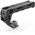 SmallRig Top Handle with 3/8"-16 Locating Holes for ARRI, Grip for Camera Cage, Universal Video Rig with 5 Cold Shoe Adapters