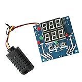 Dovewill 温度コントローラボード　温度　湿度コントローラボード　モジュール　AC / DC 12V　摂氏と華氏の切り替え