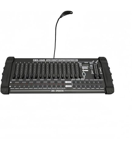 Amazon.co.jp: DMX コントローラー 54 チャンネル ミニ DMX 512