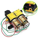 Beho-8LPM DC 12Vダイアフラムウォーターポンプワッシャー自己プライミング高圧キャラバン