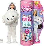 バービー(Barbie) キュートアップ! きぐるみバービー しろくま 【着せ替え人形】【3才~】 HJL64