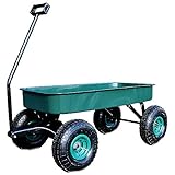 iimono117 スチール製 ワゴンカート / キャリーカート アウトドア レジャー 荷物運び 荷運び キャンプ ガーデニング 畑仕事 カントリーワゴン キャリーワゴンカート 園芸 DIY 運搬 台車