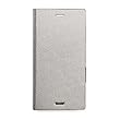 ZENUS Xperia XZ1 ケース 手帳型 Metallic Diary シルバー (ゼヌス メタリックダイアリー)エクスペリア エックスゼットワン カバー SO-01K SOV36 701SO【日本正規代理店品】 Z11384Z1