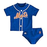 ニューヨーク・メッツLittle Player Tシャツとおむつカバー