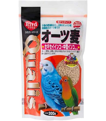Amazon | クオリス オカメインコ 皮ツキタイプ 550g | クオリス | 餌 通販
