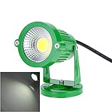Lixada 6W 85-265V AC IP65 アルミLED 芝生 スポットライトランプ ハイパワー RGB 池、パス、ガーデン、庭、屋外用 【CE RoHS認証】