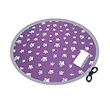 NKTM お片づけマット おもちゃ収納袋　巾着のプレイマット 超大キッズマット 片付けらくらく 753子供の日 プレゼント パープル