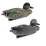 P Prettyia アヒル　3D鴨　ガーデン　害虫よけ　生き生き　プール　庭　装飾　２個