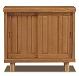 大川家具 baba WOOD WORKS 下駄箱 和光 120cm幅 ロータイプ 190213