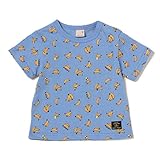 プティマイン（petit main） バナナTシャツ【ブルー/100(003)】