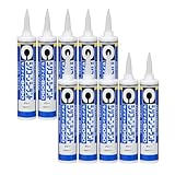 セメダイン(Cemedine) シリコーンシーラント 8090 グレー 330mL SR-249 10本セット