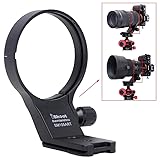 iShoot 82mm金属カメラリング式三脚座、 三脚マウントリング、レンズサポート襟、レンズブラケット襟、三脚ソケット, シグマSigma 100-400mm f/5-6.3 DG DN OS & 105mm f/1.4 DG HSM Art用, ボトムは1/4 3/8 ネジ穴付きのクイックリリースプレート,RRS ARCA-SWISS雲台/三脚ボールヘッドクランプを対応