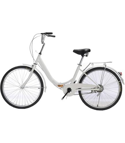 Amazon | ママチャリ 折りたたみ自転車 26インチ6段変速ミニベロ