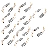 uxcell カーボンブラシ　炭素ブラシ　電動モーター用　12mm x 6mm x 4mm　10ペア