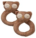 Angel DearブラウンフクロウリングRattles