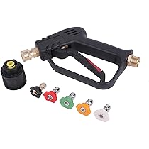 KARCHER k1x 高圧洗浄機本体 ショートガンセット Amazon | 高圧洗浄ショートガン 6in1洗車 フォームガン M22 14mm