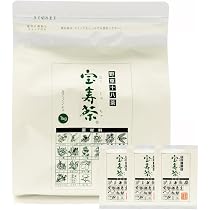 Amazon.co.jp: 【野草十八茶】宝寿茶1kg + 20g×3袋【公式ストア限定