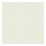 York Wallcoverings WA7822 Waverly Classics Framework Wallpaper, Gray Fog/Cream [並行輸入品]
