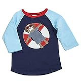 Mud Pie Little Boys ' PuppyプールTシャツ カラー: ブラウン