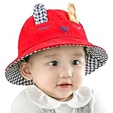 (チェリーレッド) CherryRed ベビー 男の子 女の子 赤ちゃん 帽子 キャップ 子供 ユニセックス お出かけ 紫外線対策 夏 レッド