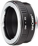 K&F Concept レンズマウントアダプター KF-OMX (オリンパスOMマウントレンズ → 富士フィルムXマウント変換)