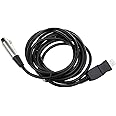 マイク用 USB XLR オス-メス 接続ケーブル