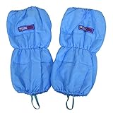 キッズ スキー スノーカバー 中綿入り フットカバー スポッツ 雪よけ 男の子 女の子 全5色◆ po-13006Lサイズサックス