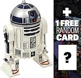 r2 - d2バストバンク: Star WarsビニールバストBankシリーズ+ 1 Free officialスターウォーズTradingカードバンドル