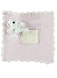 Barefoot Dreams ベアフットドリームス ポケットバディ ミニブランケットぬいぐるみセット POCKET BUDDIE #B516 (パピー/ピンククリーム) [並行輸入品]