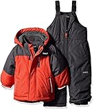 OshKosh B ' gosh Osh Kosh Baby Boys ' Infant Heavyweight 2 pcカラーブロックスノーウェア カラー: レッド